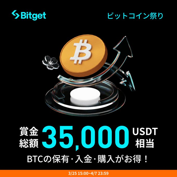 ビットコイン祭り(賞金総額35,000USDTを山分け)